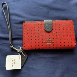 Coach Wristlet Wallet