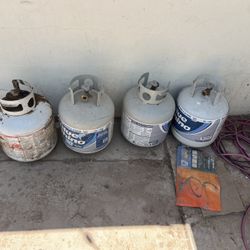 Empty Propane Tanks  For Grilling
