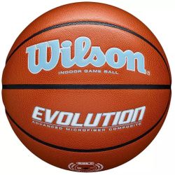 Wilson Evolution Basketball 29.5 (Grey\Blue/White)