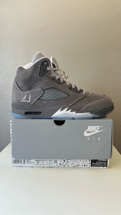 Size 8.5 - DS Nike Air Jordan 5s Wolf Grey