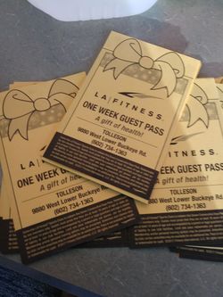 Free gym guest pass Location in Tolleson