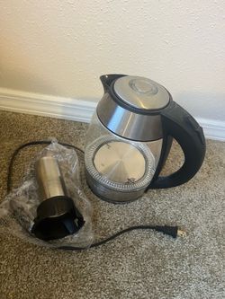 Chefman 1.8L Glass Electric Kettle