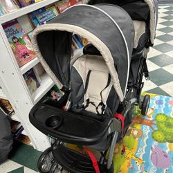 Sit N Stand Double Stroller 