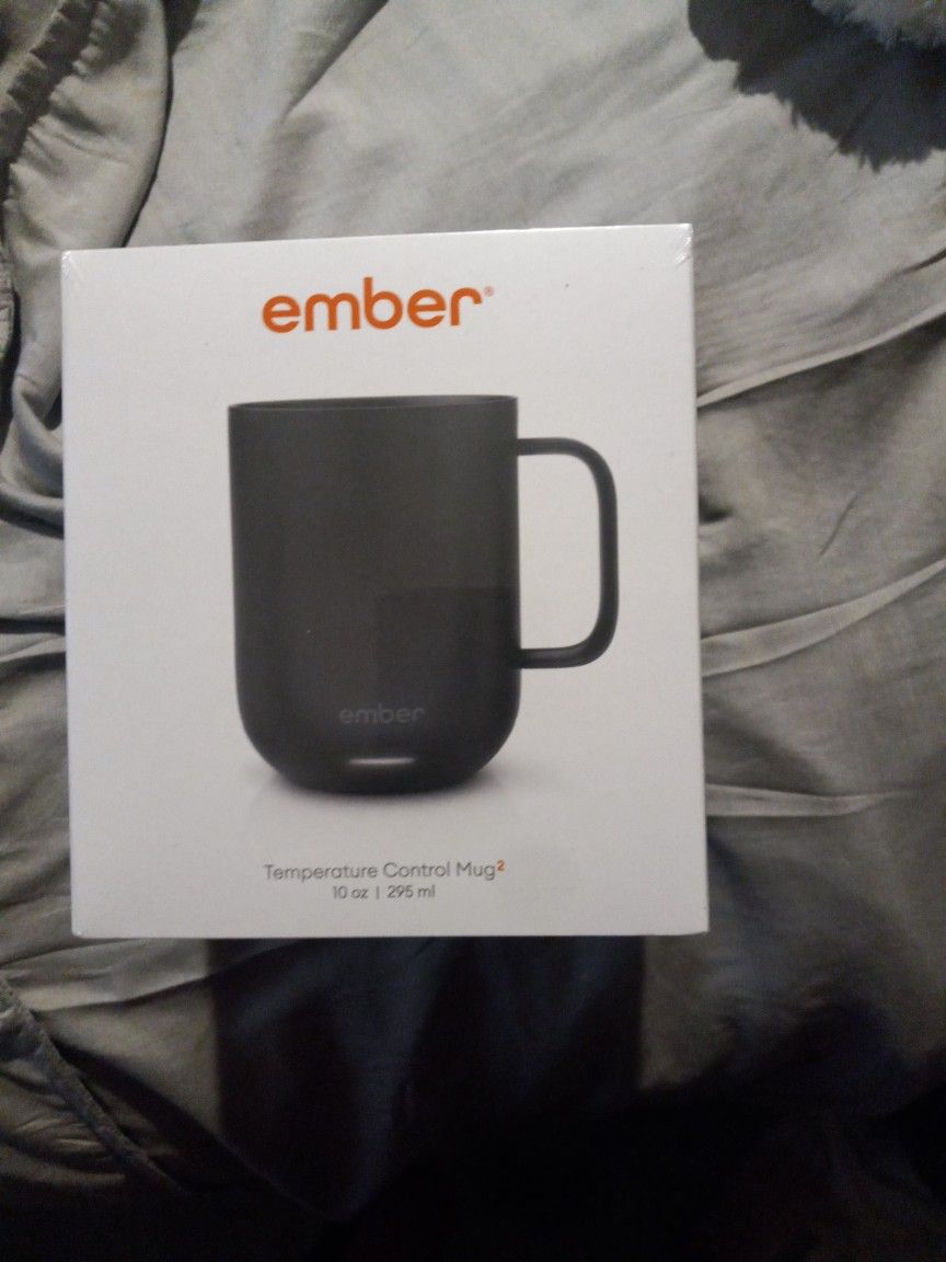 EMBER BLACK TEMP CONTROL MUG ..NEW IN BOX 10oz