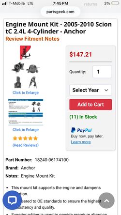 Engine mounts