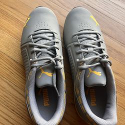 PUMA Mens Viz Runner Repeat Running Sneakers Shoes - Grey - Size 9