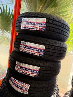 🌀🔱 215 70 R 15 vendo llantas nuevas marca American