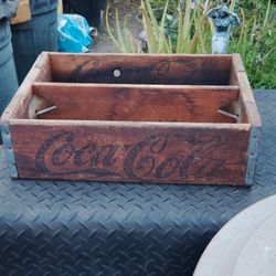 Coca Cola Wooden Crate