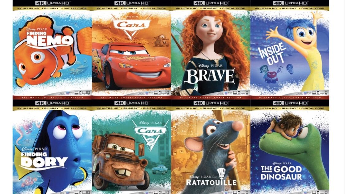 Blu-ray 4K Disney collection