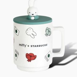 NIB Miffy x Starbucks Ceramic Mug