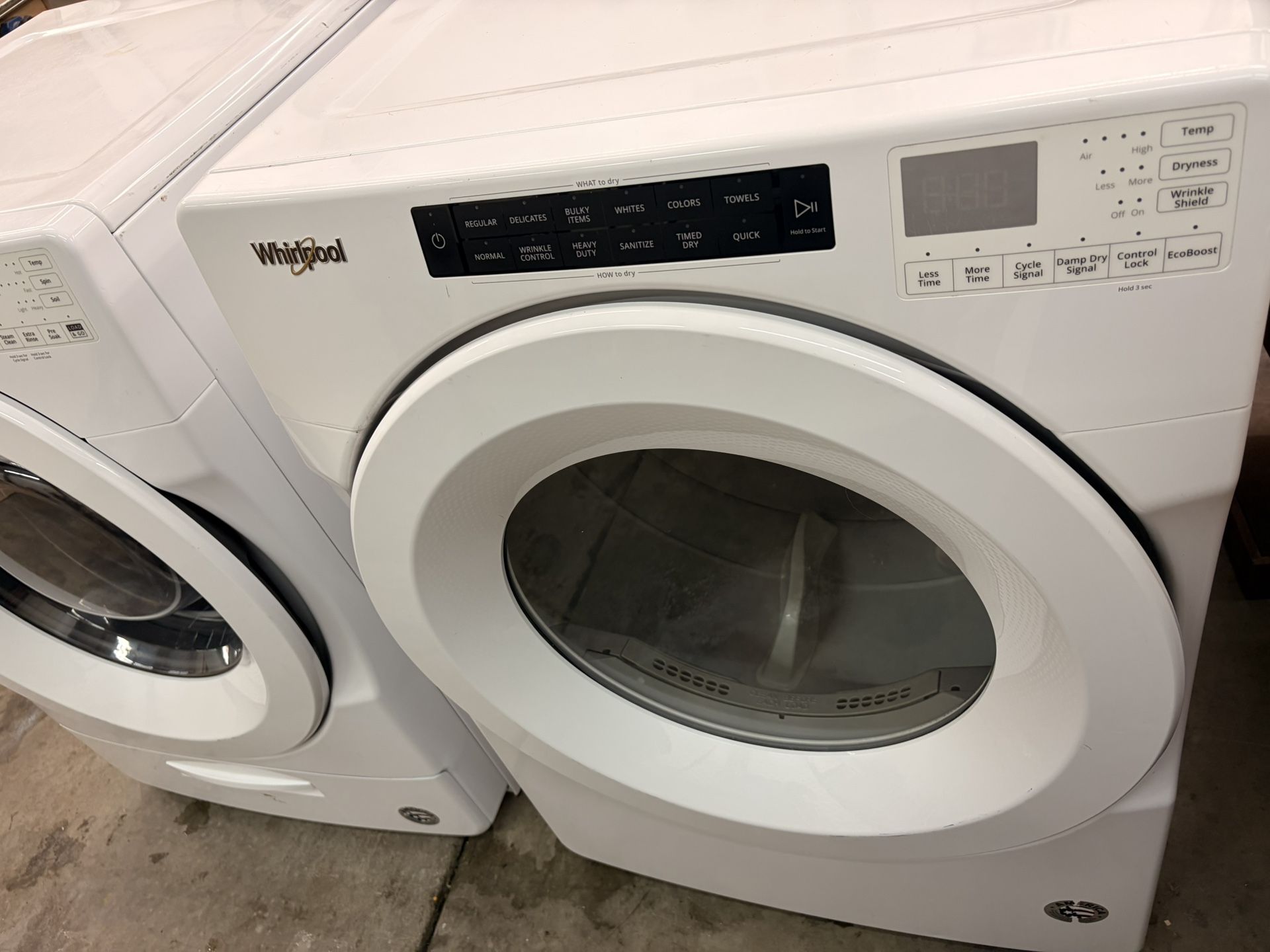 Whirlpool Washing Machine and Dryer