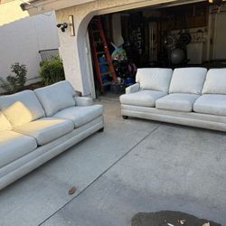Two Bassett Couches 