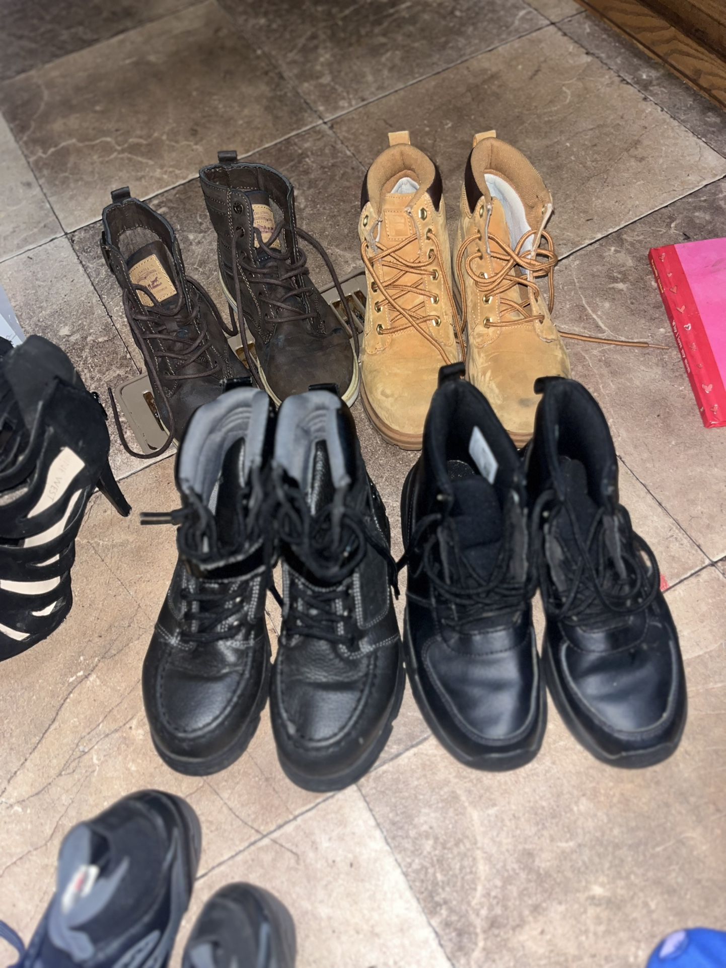 Boys Shoes Boots Lightly Used More Items To Be Posted 