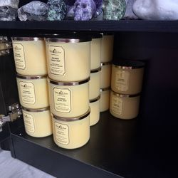 Bath And Bodyworks Sugared Lemon Zest 3 Wick Candles 