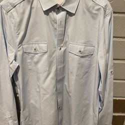 H&M Mens Shirt Light Blue size M