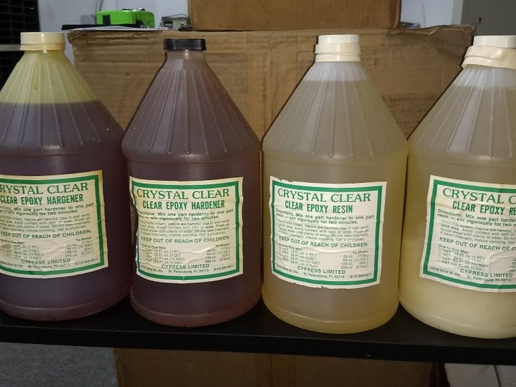 Epoxy Resin & Epoxy Hardener 4 Gallon Set
