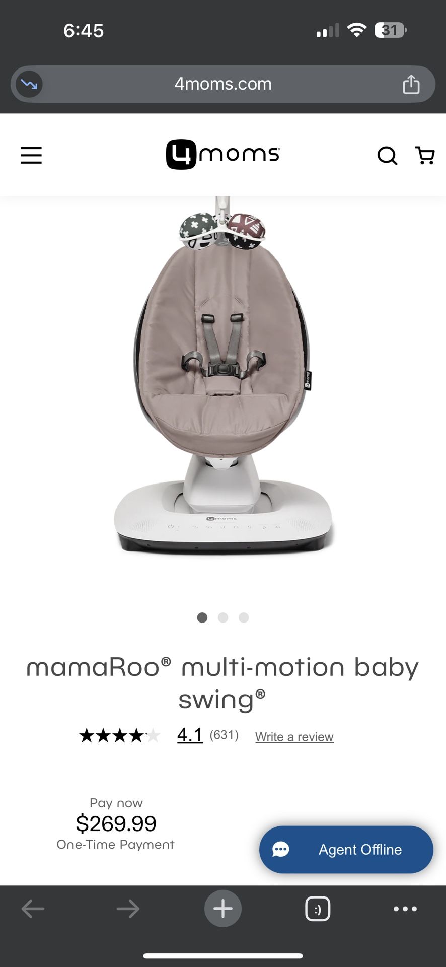 Mamaroo Swing