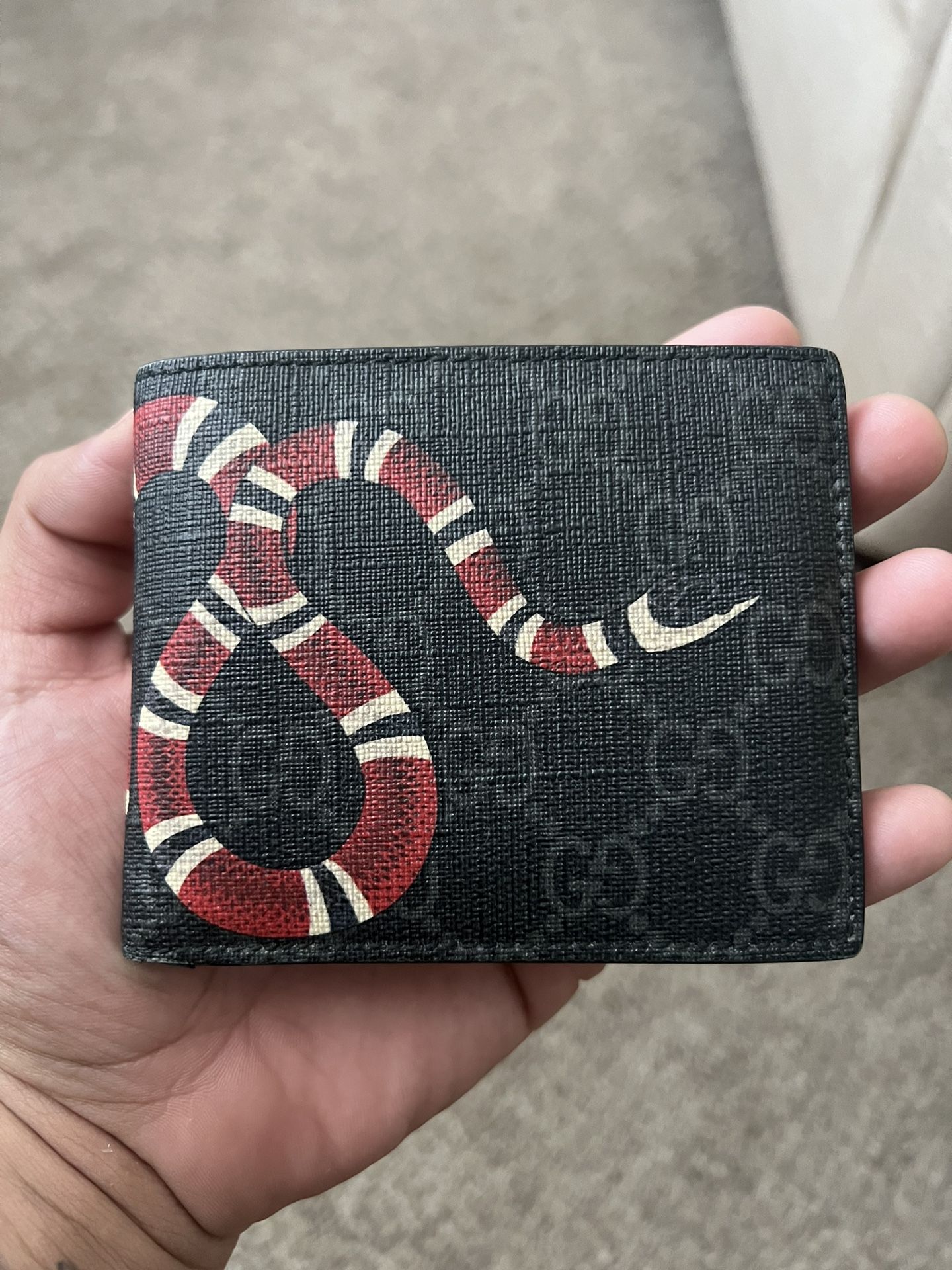 Gucci Wallet King Snake Men