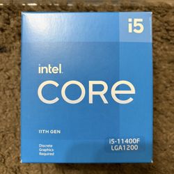 Intel Core i5-11400F 11th Gen CPU (LGA1200)