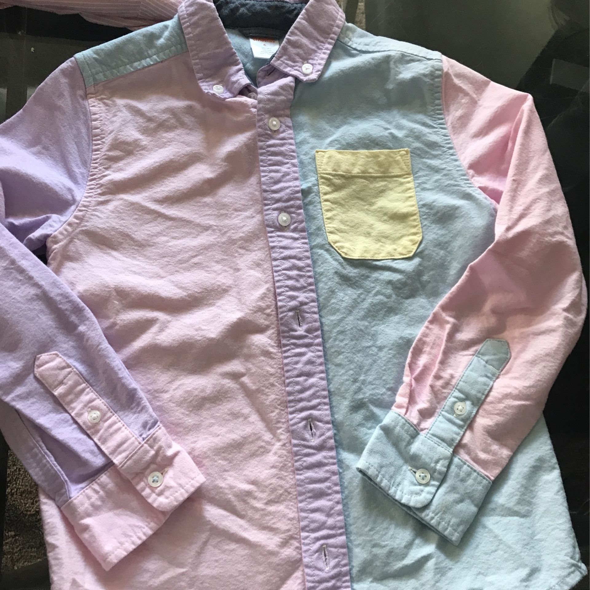Boys Shirts 7-8 M 4 In Total