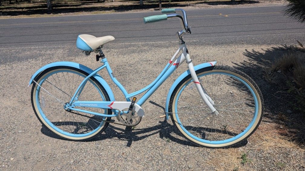 Schwinn 26" Legacy Cruiser Bike for Women – Step-Through Frame, Single-Speed