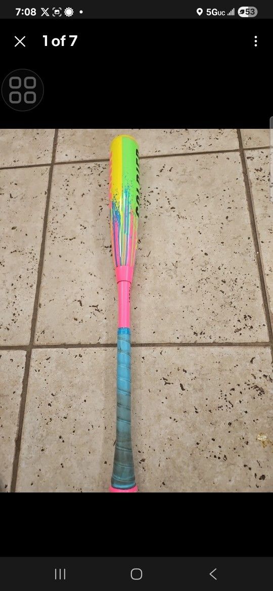 2025 Soldier Tank (-10) USSSA Baseball Bat Yellow/Green | 28" / 18oz