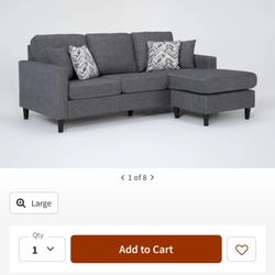 80 Inch And The Color Is A Light Grey 