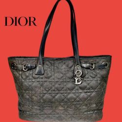 Well Loved Christian Dior Cannage quilted  tote