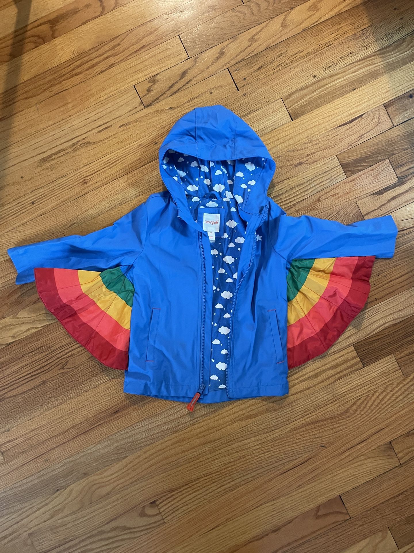 Toddler Rain Jacket with Wings