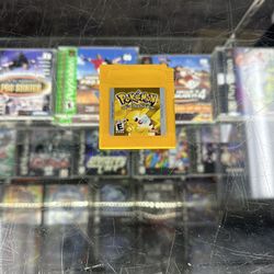 Pokemon Yellow Gameboy Color Authentic $80-$90 Each Gamehogs 11am-7pm