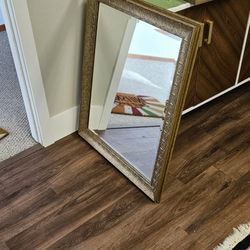 Gold Framed Mirror