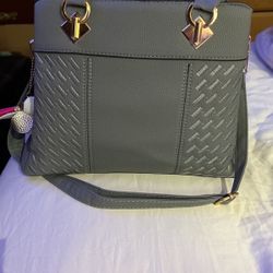 Handbag Gray. 