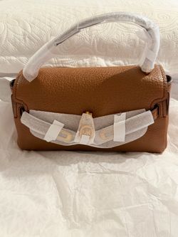 Hamilton Moderne Extra-Small Textured Leather Slouchy Crossbody Bag