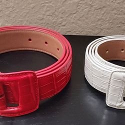 Brahmin  Designer Wide Leather Belts