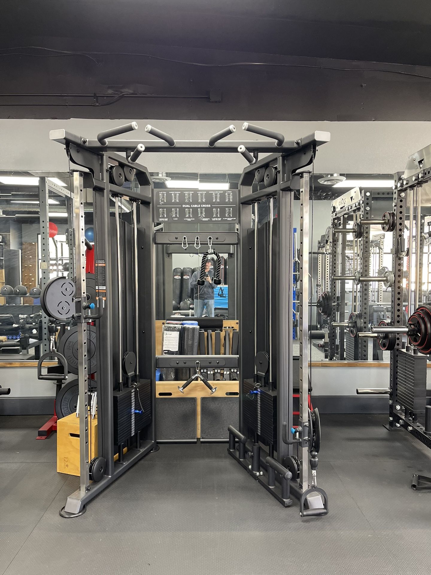 FUNCTIONAL TRAINER🔹SPORTS FITNESS GYM EQUIPMENT