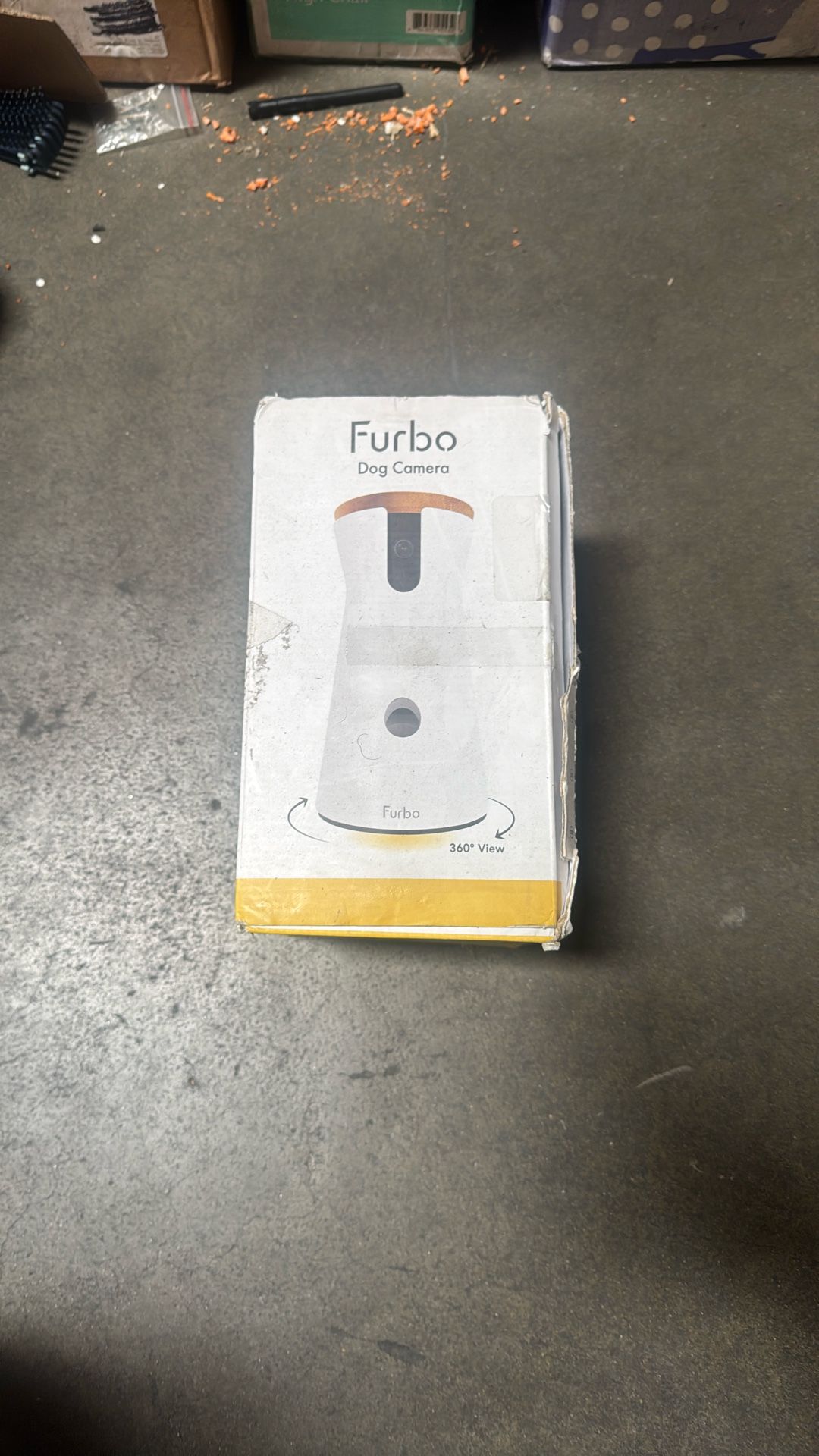 Furbo 360° Dog Camera + Mini (2-Camera Bundle Nanny Pro Subscription): Dog Safety & Home Security Alerts, Pet Camera with Speaker, Phone App & Night V