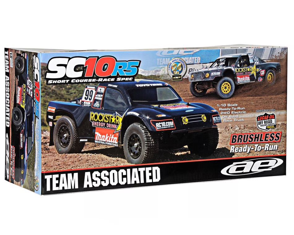 Team Associated SC10 1/10 Scale RTR Electric 2WD Short Course Truck w/2.4GHz (Rockstar Edition)