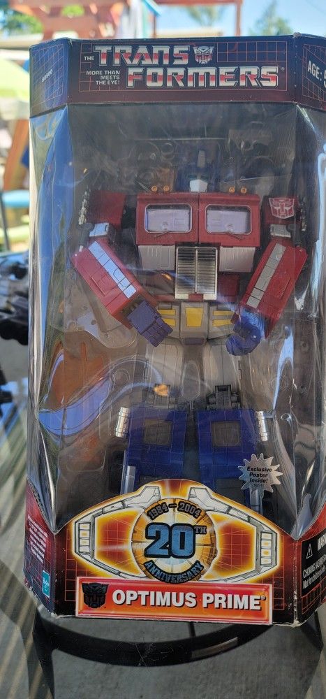 Transformers 2003 Optimus Prime 20th Anniversary
