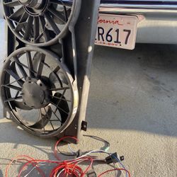 Chevelle Electric Fans With  Accessories $80