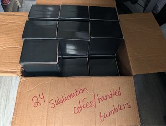 24 Coffee handled tumblers