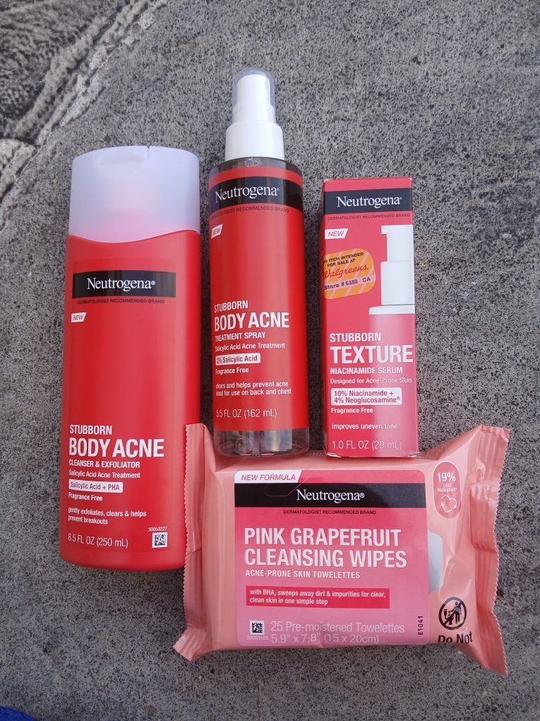 NEUTROGENA BODY ACNE WASH WIPES