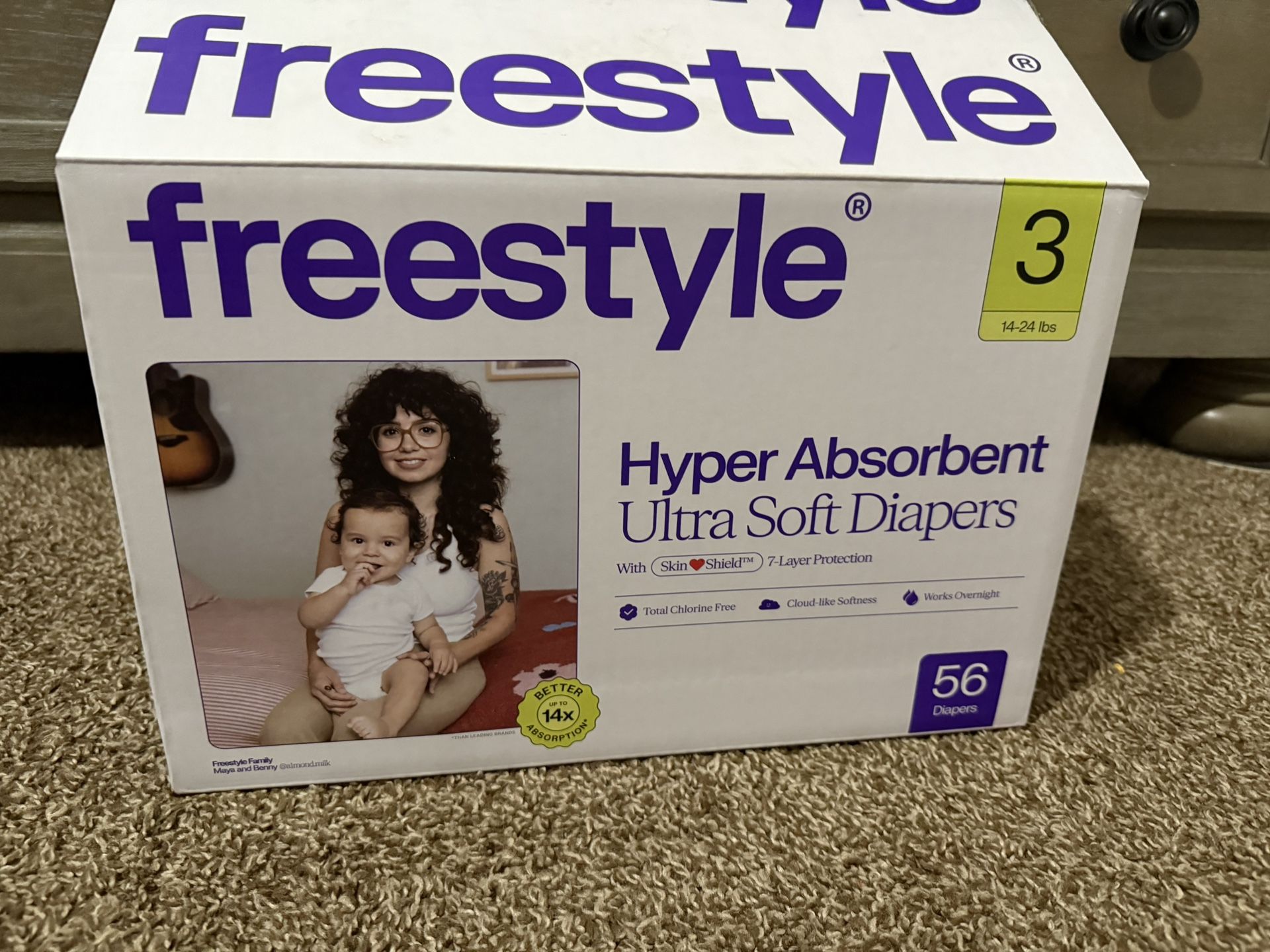 Freestyle Diapers Size 3