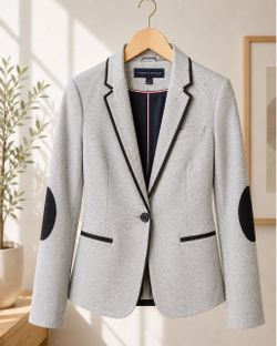 Tommy Hilfiger Gray Blazer – Size 2