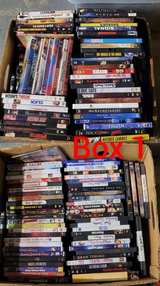 Tons Of Dvds For Sale!!!