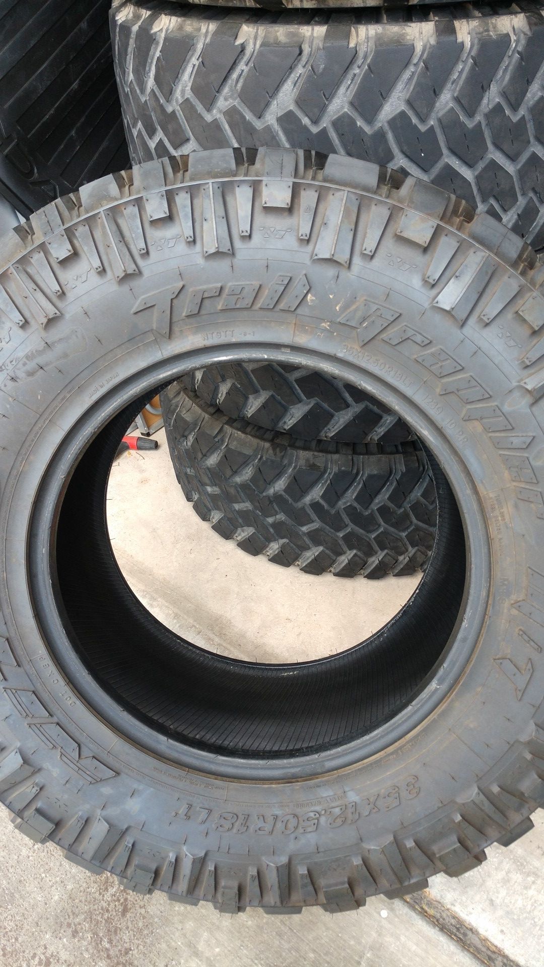 Nitto Trail Grappler tires 35x12.5x18