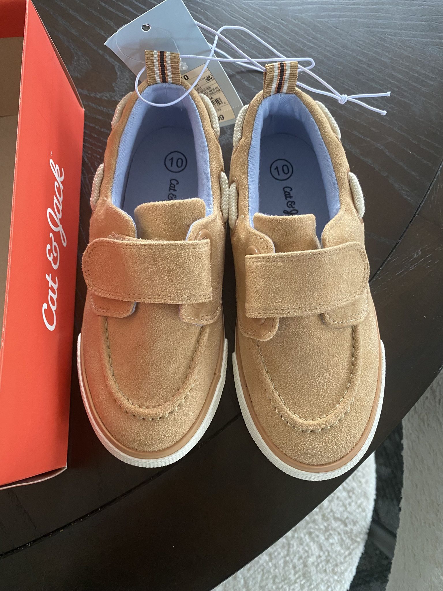 Cat & Jack Levi Sneakers (Boat Shoes) 10c 