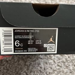 Jordan 6 Retro 