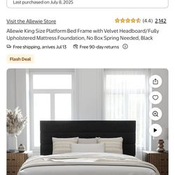 King Bed Frame 