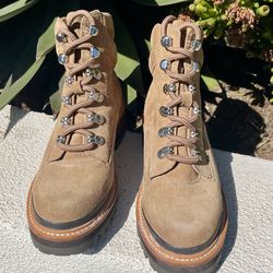 Marc Fisher LTD Tan Idaran Hiking Boot-size 6M