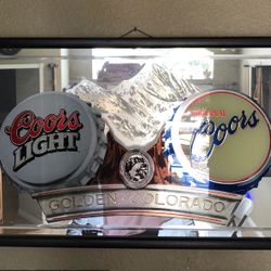 Coors Beer mirror 